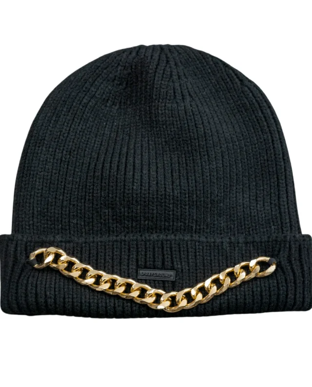 SPLIT KNIT LINKS ON MY MIND BEANIE HW419