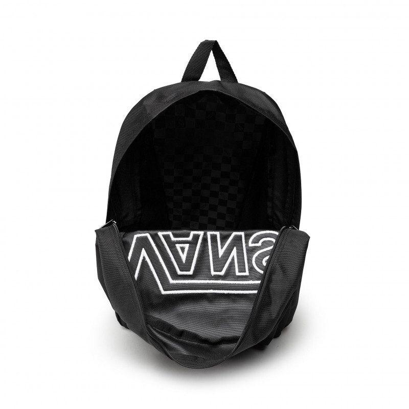 VANS MN OLD SKOOL DROP V BACKPACK VN0A5KHPY281 BLACK/WHITE 40 x 30 x 12 CM - Image 3