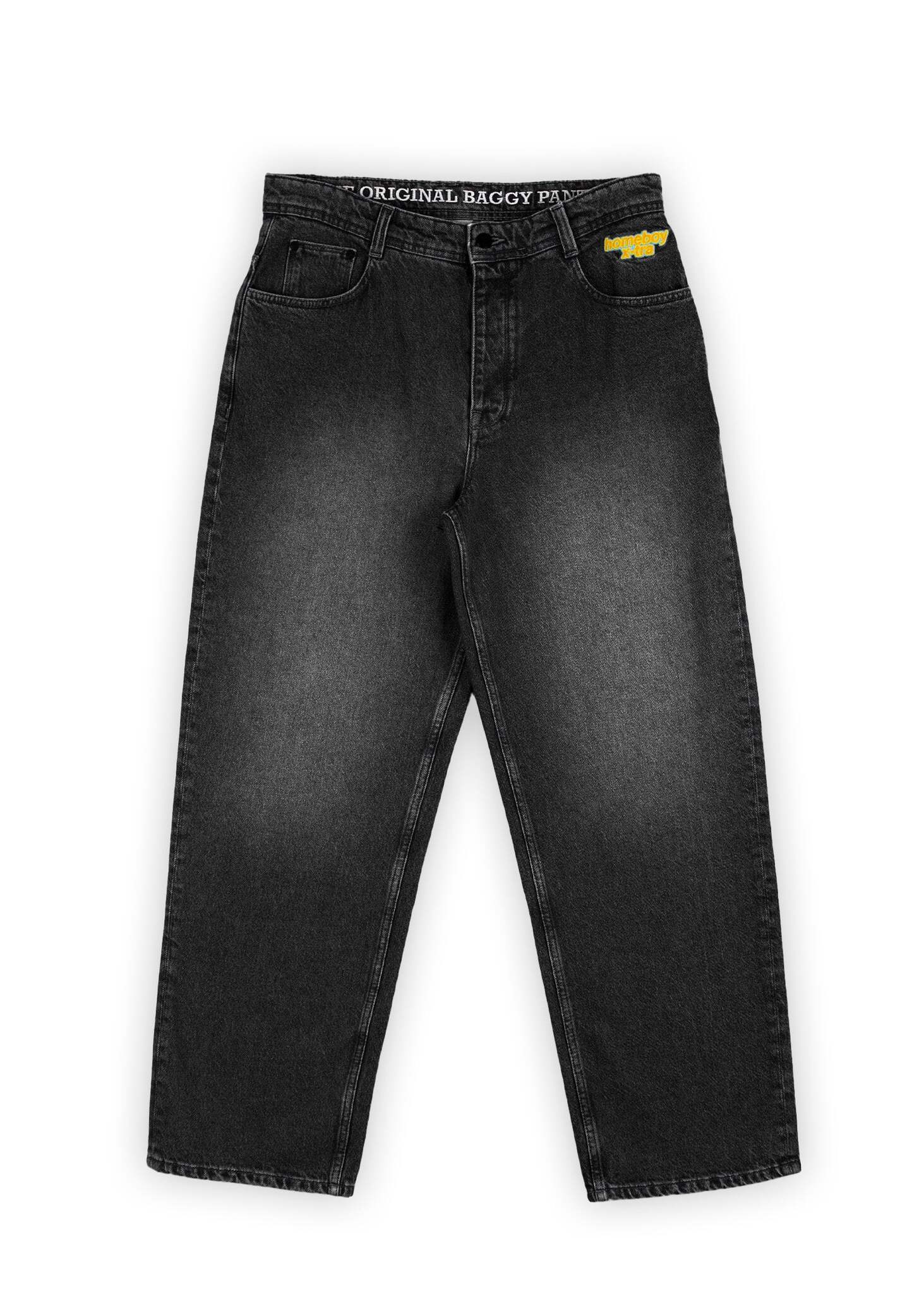 Homeboy X-tra Baggy Vintage Denim Vintage Black 01PA0387 - Image 5