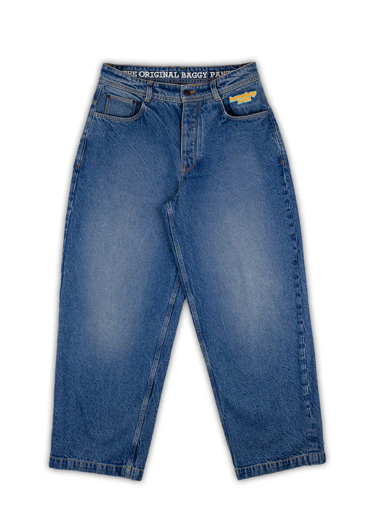 Homeboy X-tra Monster Vintage Denim Vintage Blue 01PA1086-86 - Image 4