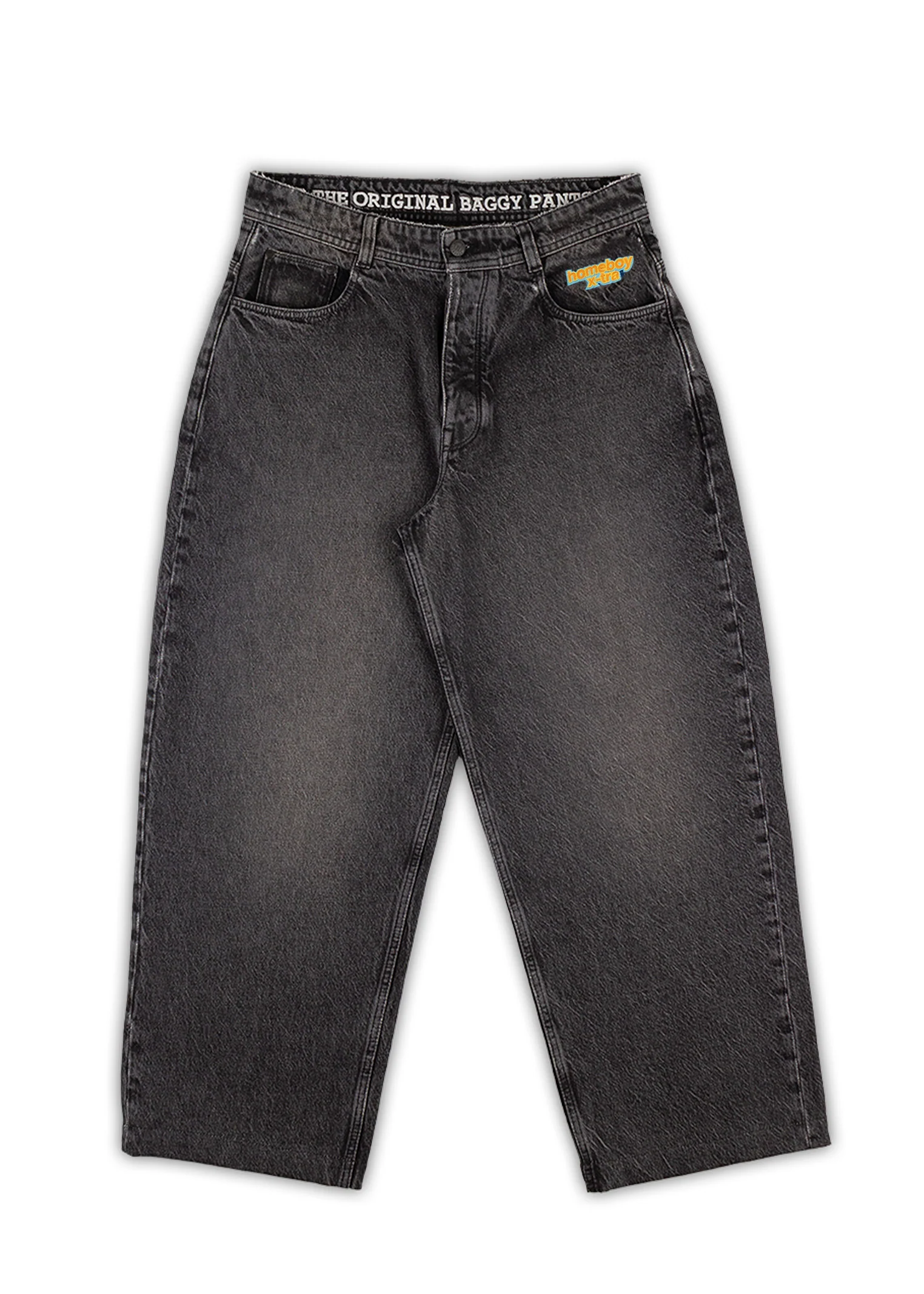 Homeboy X-tra Monster Vintage Denim Vintage Black 01PA1087-87 - Image 6