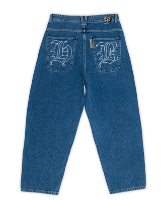 Homeboy X-tra Monster Gothic Denim Washed Blue 01PA1900 - HOMEBOY