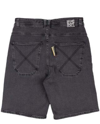 HOMEBOY X-TRA BAGGY SHORTS WASHED GREY 01SH0384-85 - HOMEBOY
