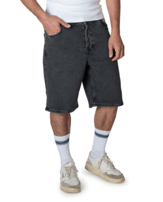 HOMEBOY X-TRA BAGGY SHORTS WASHED GREY 01SH0384-85