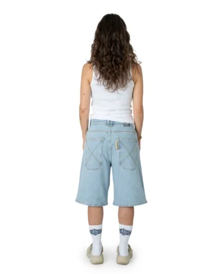 HOMEBOY X-TRA MONSTER DENIM SHORTS MOON 01SH1079-79 - HOMEBOY