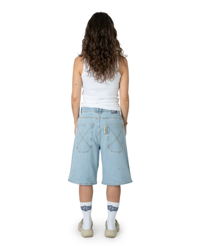 HOMEBOY X-TRA MONSTER DENIM SHORTS MOON 01SH1079-79 - HOMEBOY