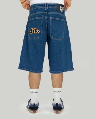 HOMEBOY x-tra MONSTER RETRO .hb. Denim WASHED BLUE 01SH1089-81 - HOMEBOY