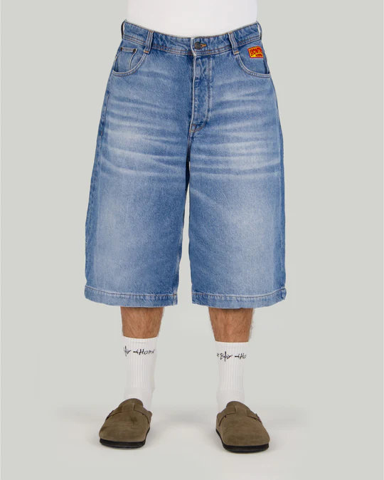 HOMEBOY x-tra DESPERADOS Denim SHORTS 6/8 VINTAGE BLUE 01SH2200-83