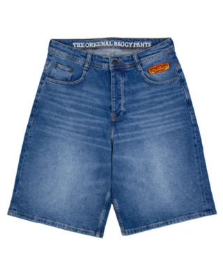 HOMEBOY X-TRA DESPERADO DENIM SHORTS VINTAGE BLUE 01SH2200-86