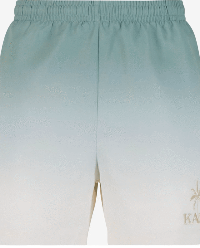 KARL KANI RETRO SWIM SHORTS GREEN 252-046-1 - KARL KANI