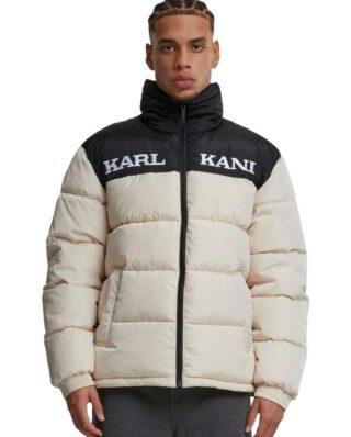Karl Kani Retro Essential Puffer Jacket Light Sand Beige KM-JK012-023-24