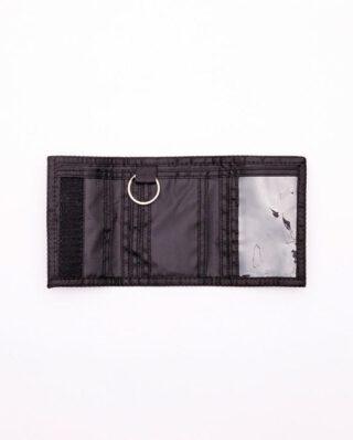 OBEY BOLD LOGO TRIFOLD WALLET BLACK - Obey
