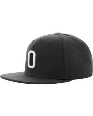 MSTRDS SNAPBACK CAP O LETTER BLACK