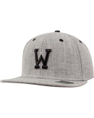 MSTRDS SNAPBACK CAP W LETTER GREY