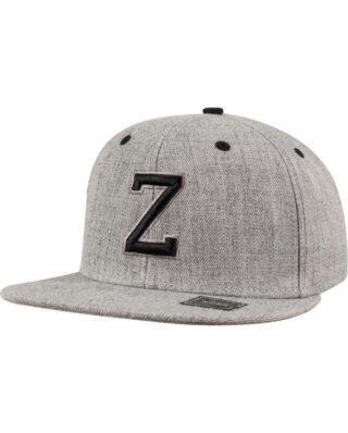 MSTRDS SNAPBACK CAP Z LETTER GREY