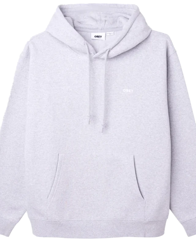 OBEY ESTABLISHED WORKS EYES II HOODIE ASH GREY 112470216 AGRY