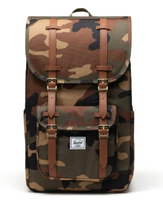 HERSCHEL SUPPLY LITTLE AMERICA BACKPACK WOODLAND CAMO 11390-00032-OS 19.00"(H) x 11.25"(W) x 7.00"(D), 30.0L