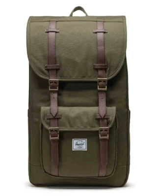 HERSCHEL SUPPLY LITTLE AMERICA BACKPACK IVY GREEN 11390-04281-OS 19.00"(H) x 11.25"(W) x 7.00"(D), 30.0L
