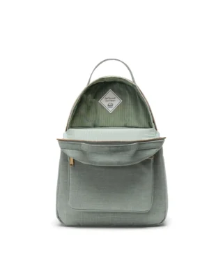 HERSCHEL NOVA BACKPACK ICEBERG GREEN CROSSHATCH 11392-06569 16.50″(H) x 12.00″(W) x 5.50″(D), 18.0L - HERSCHEL