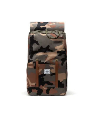 HERSCHEL RETREAT BACKPACK WOODLAND CAMO 11397-00032 18.00″(H) x 11.00″(W) x 6.00″(D), 23.0L - HERSCHEL