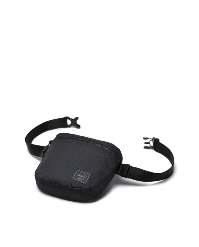 Herschel Settlement Hip Pack Black Tonal 6.50″(H) x 7.75″(W) x 2.00″(D) 2.0L 11409-05881 - HERSCHEL