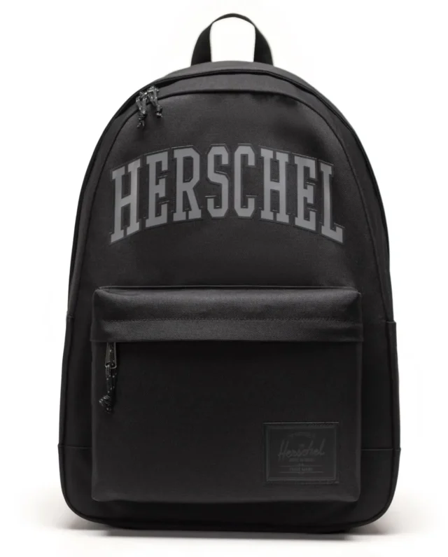 HERSCHEL CLASSIC XL BACKPACK VARSITY BLACK 11546-07114-OS 17.75"(H) x 12.75"(W) x 6.50"(D), 30.0L