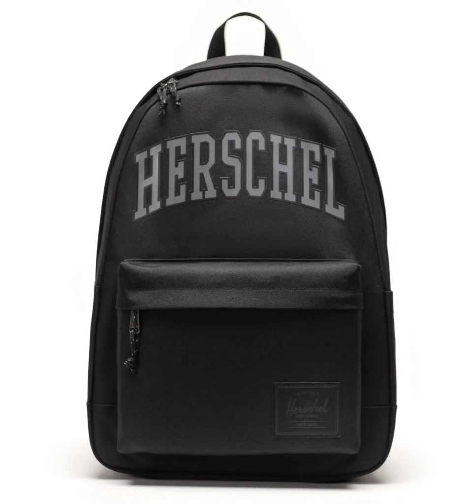 HERSCHEL CLASSIC XL BACKPACK VARSITY BLACK 11546-07114-OS 17.75"(H) x 12.75"(W) x 6.50"(D), 30.0L