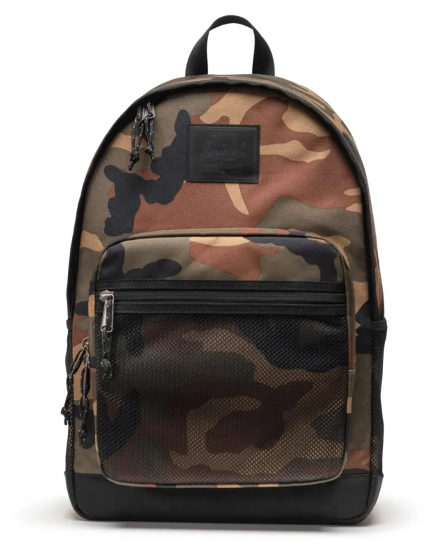 HERSCHEL LIMITED EDITION KAINE BACKPACK WOODLAND CAMO/BLACK 11670-07120-OS 18.00"(H) x 11.75"(W) x 7.00"(D), 28.0L