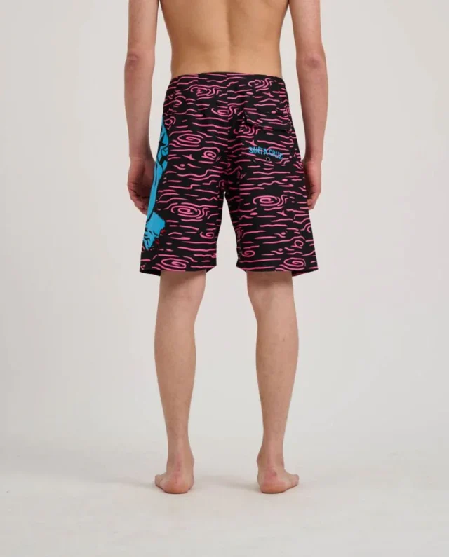 Santa Cruz Screaming Hand Boardshort Neon Wood SCA-SHR-5393 - SANTA CRUZ