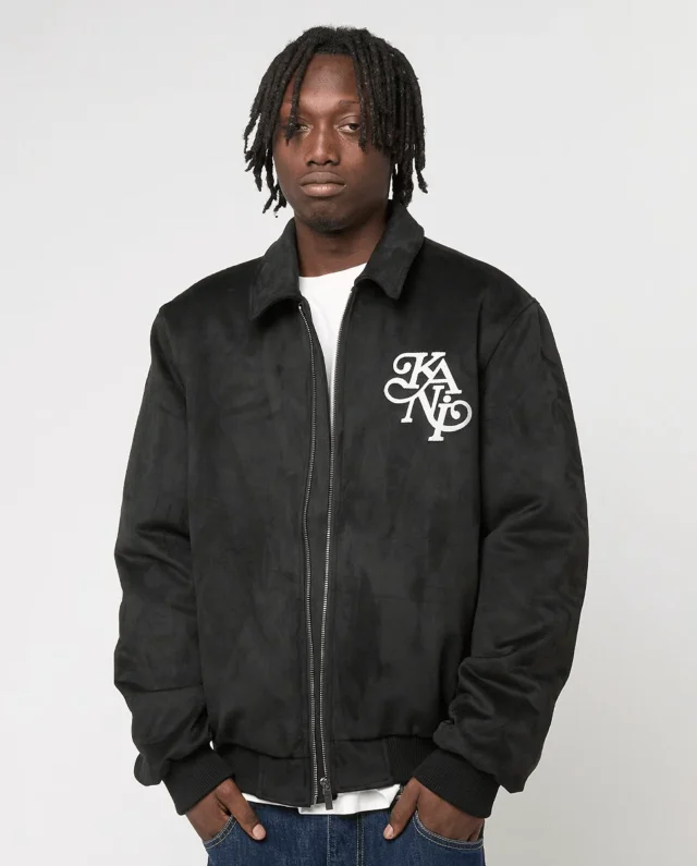 KARL KANI SIGNATURE SIDESTRIPE TRACKJACKET BLACK KM263-020-1 - KARL KANI