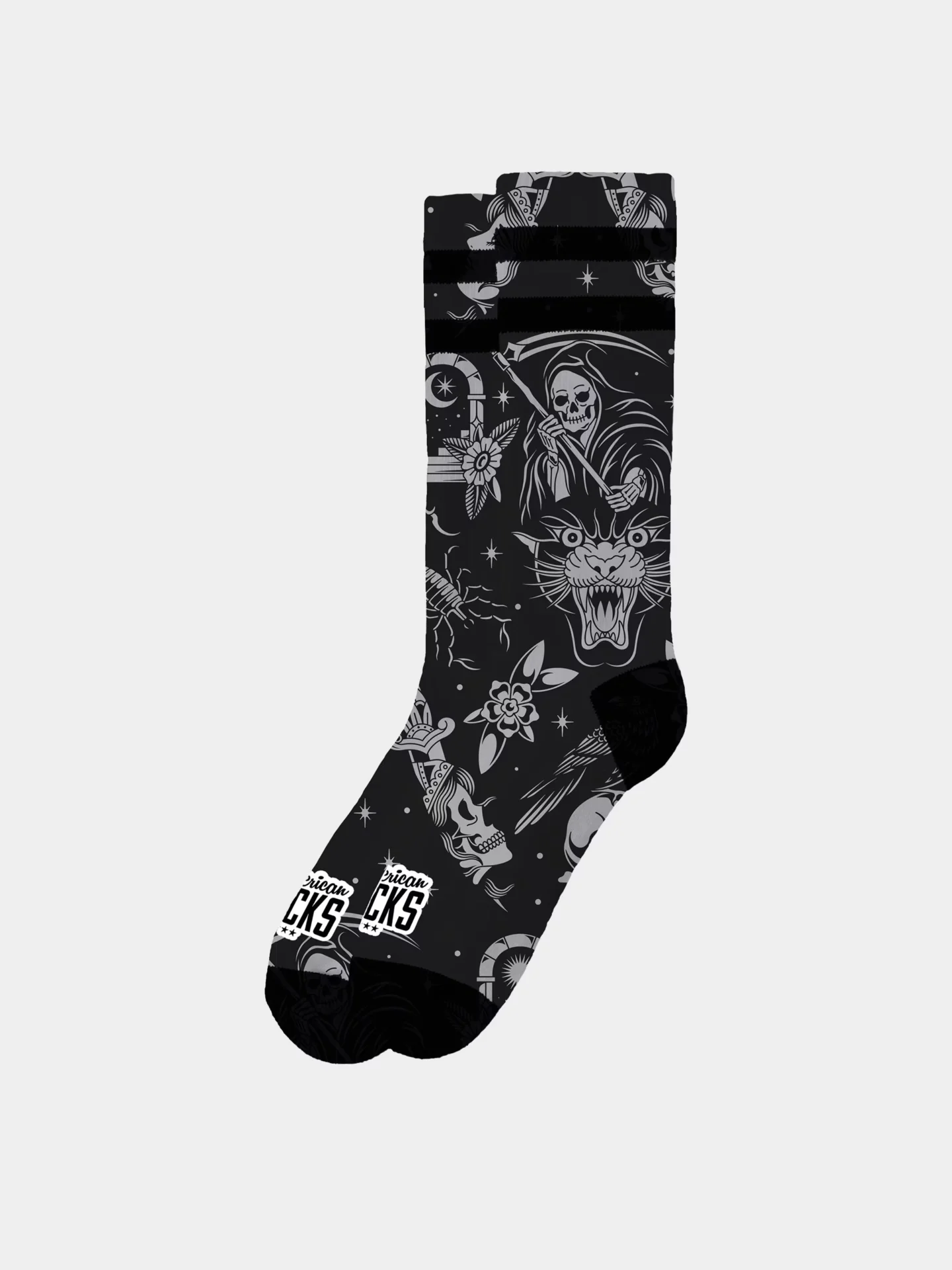 American Socks Time To Die Mid High Signature AS539 - American Socks