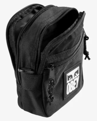 Obey Small Messenger Bag Black 100010150 BLK - Obey