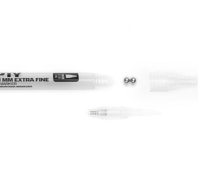 MONTANA EMPTY MARKER 1MM - Montana