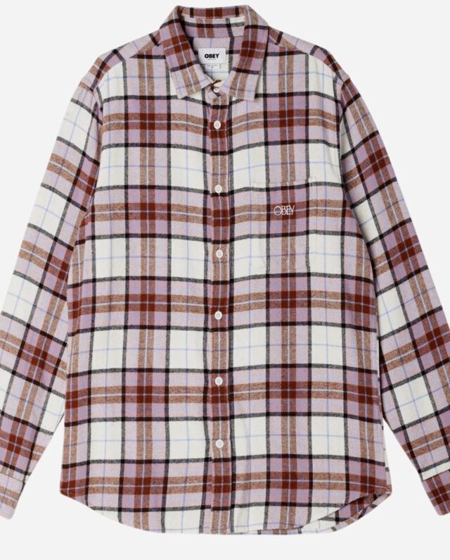 OBEY VINCE SHIRT UNBLEACHED MULTI