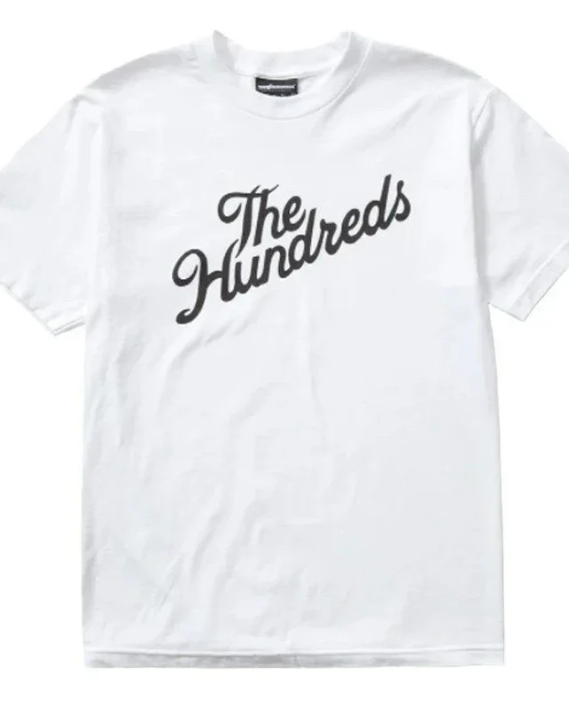 The Hundreds Slant Logo T-Shirt White HUNTF23S101002 324 5