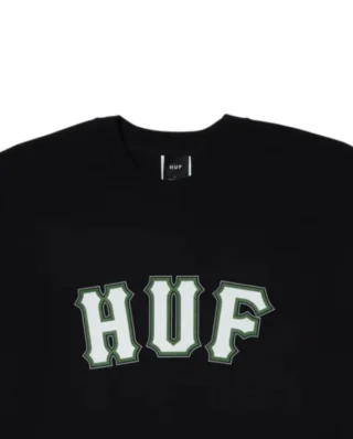 HUF GIANT S/S TEE BLACK TS02401_BLACK - HUF
