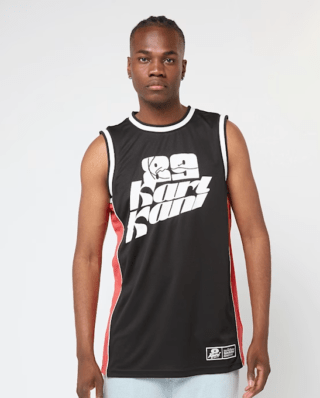 Karl Kani Signature Colorblock Basketball Jersey Βlack KM252-029-2