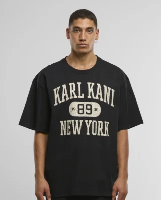 KARL KANI HERITAGE 89 OVERSIZED T-SHIRT BLACK KM261-015-1