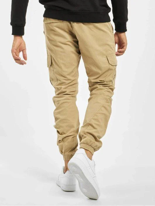 URBAN CLASSICS RIPSTOP GARGO JOGGING PANTS TB3198 BEIGE - UrbanClassics