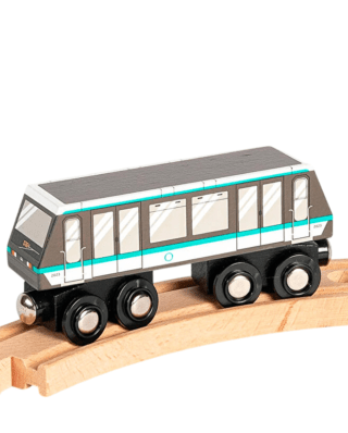 Mini Metro Paris With Tracks 12cm x 3cm x 5cm - Mini Metros