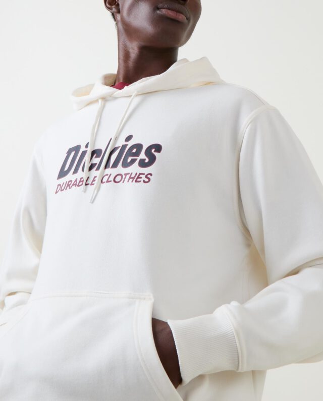 DICKIES WILLISTON HOODIE EGRET DK0A87NOC481 - DICKIES