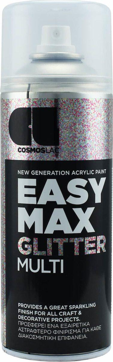 COSMOS LAC EASY MAX GLITTER MULTI N912 400ML - Image 2