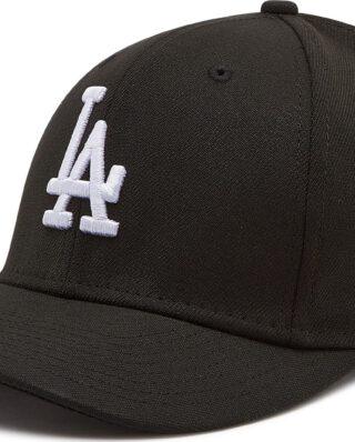 New Era 9FIFTY Los Angeles Dodgers Stretch Snap Cap Black 11876580