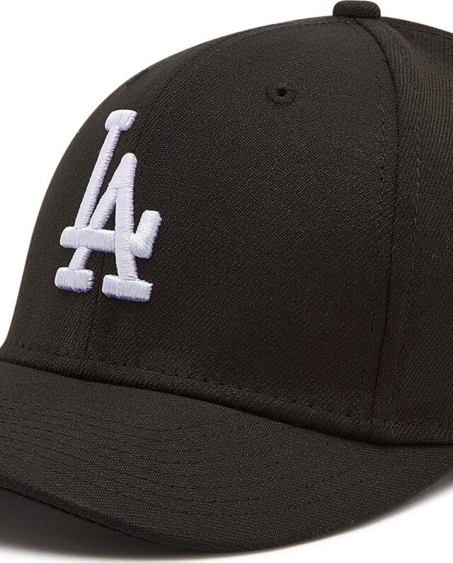 New Era 9FIFTY Los Angeles Dodgers Stretch Snap Cap Black 11876580