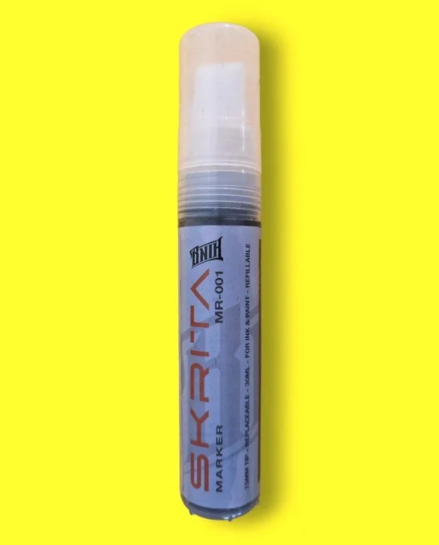 BNIK SKRITA MARKER MR-002B 15MM 30ML DEEP BLACK - BNIK
