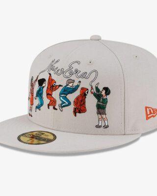 New Era X Netflix Squid Game Skipping Light Beige 59Fifty Cap 60766453