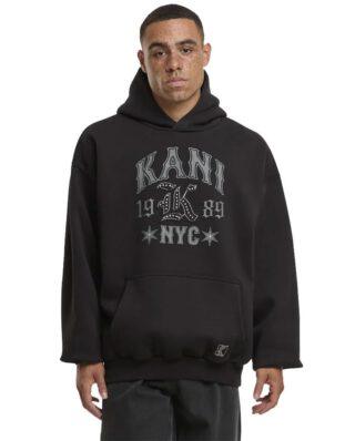 KARL KANI KANI WESTERN OS HOODIE BLACK KM253-035-2