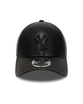 20251117183431_62097136 New Era New York MLB PU 9forty Black Adjustable Cap 60759034 - NEW ERA