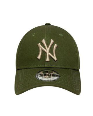 New Era New York Yankees MLB League Essential Dark Green 9FORTY Adjustable Cap 60759071 - NEW ERA