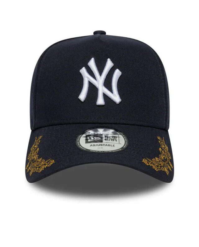 New Era Yankees Mlb Tonal Icon Navy 9forty E-frame Adjustable Cap 60759005 - NEW ERA
